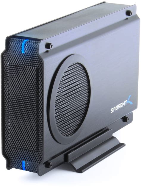 sabrent 3.5 sata ide hard drive aluminium enclosure with fan|sabrent usb port enclosure.